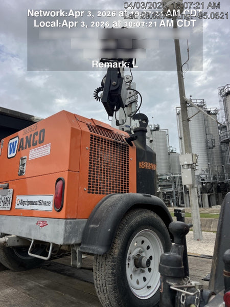 2024 Wanco WLTT-4MM4K Diesel, Deep Sea Controller, Shore Power Plug, Auto Start, (4) 350W LED Floodlights, 4kW Generator, 60 Gal Fuel Tank, 2" Ball, T3