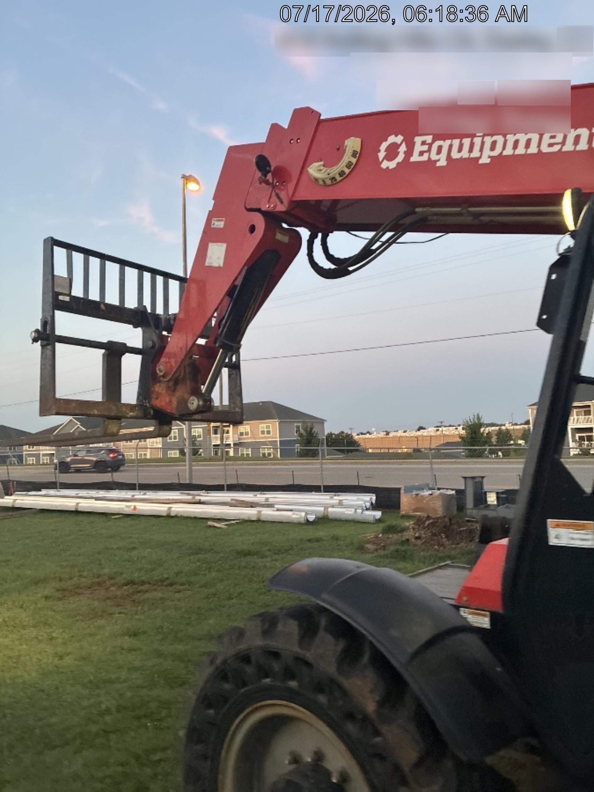 2019 Manitou MTA8044 74hp T4F, Open ROPS, Cab and Boom LED work lights, Auxiliary Hydraulics, Solid Tires, Amber strobe, Lift Hook 66" Carriage, 60" Forks