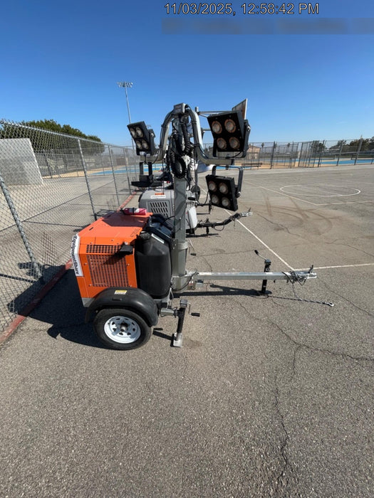 2024 Wanco WLTT-4MM4K Diesel, Deep Sea Controller, Shore Power Plug, Auto Start, (4) 350W LED Floodlights, 4kW Generator, 60 Gal Fuel Tank, 2" Ball, T3