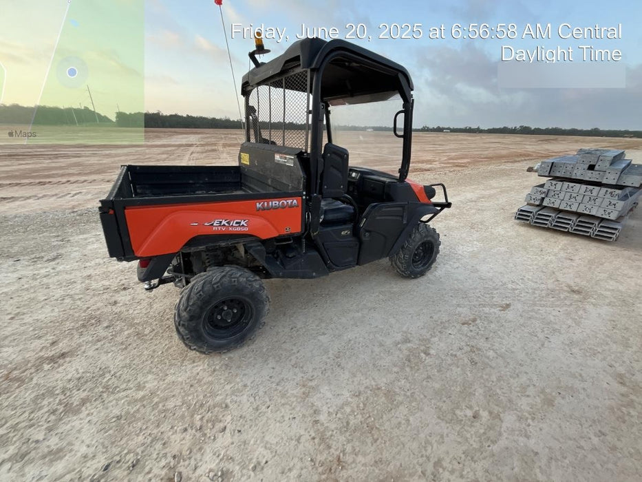 2019 Kubota RTV-XG850WL-H 4wd Utility Cart, Gas, 2 Seat, LED Strobe, Windshield Tempered Glass, Plastic Canopy, Wire Harness Kit, Backup Alarm