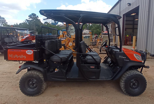 2022 Kubota RTV-X1140W-H Plastic Canopy, Windshield Acrylic Clear, LED Strobe Light, Wire Harness Kit, Back up Alarm