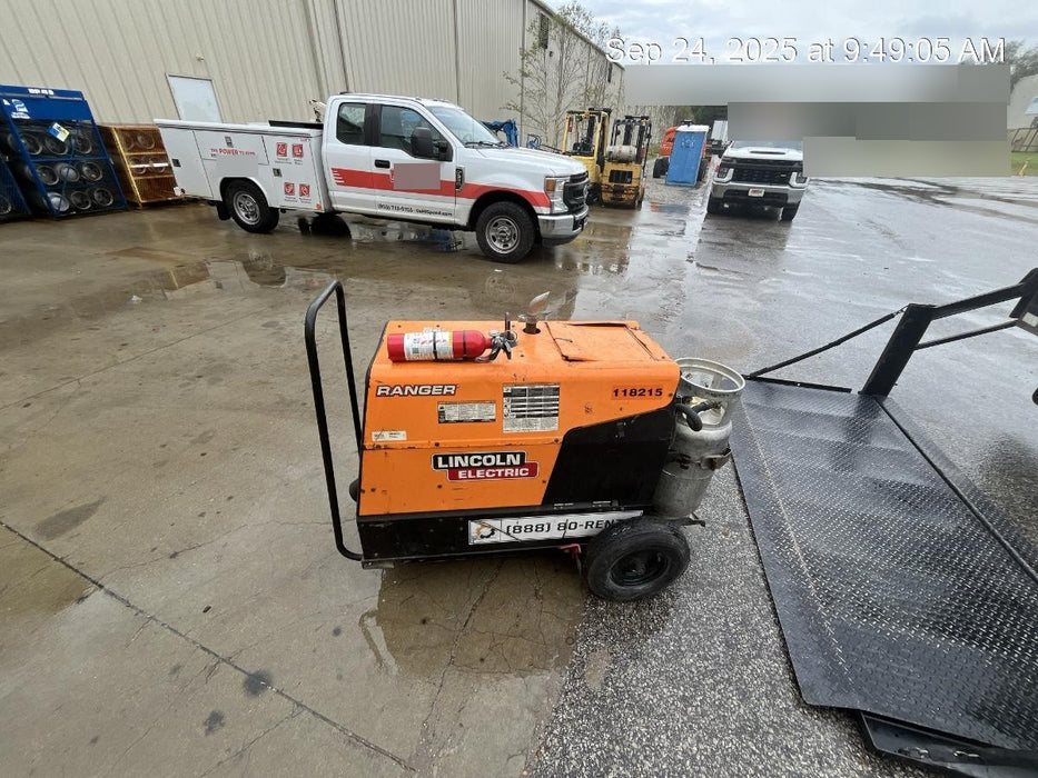 2020 Lincoln Electric Ranger 305 LPG Kohler Engine, One-Pak