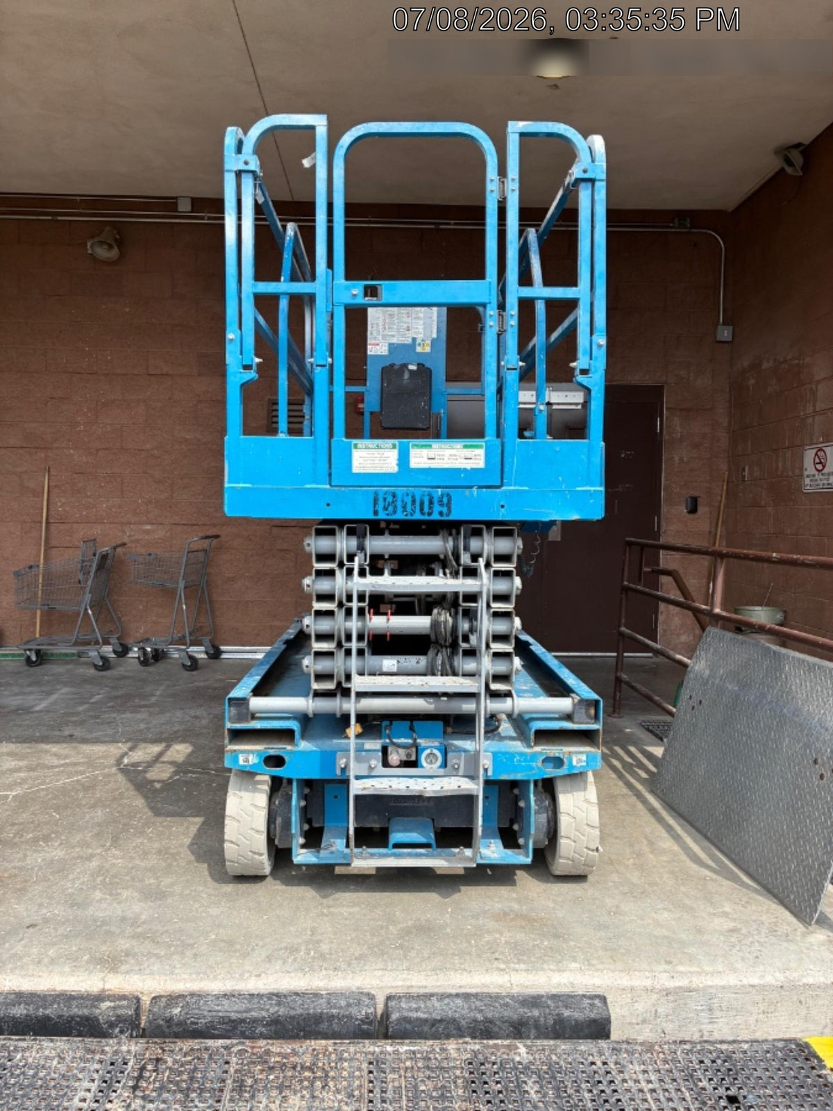 2018 Genie GS-3246 Genie GS-3246 w/Folding rails, Full height swing gate