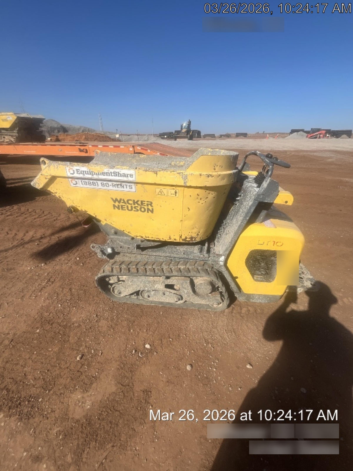2019 WACKER NEUSON DT10
