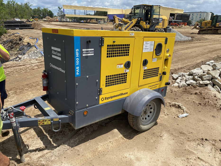2021 ATLAS COPCO PAS 100 HF CS Enclosed