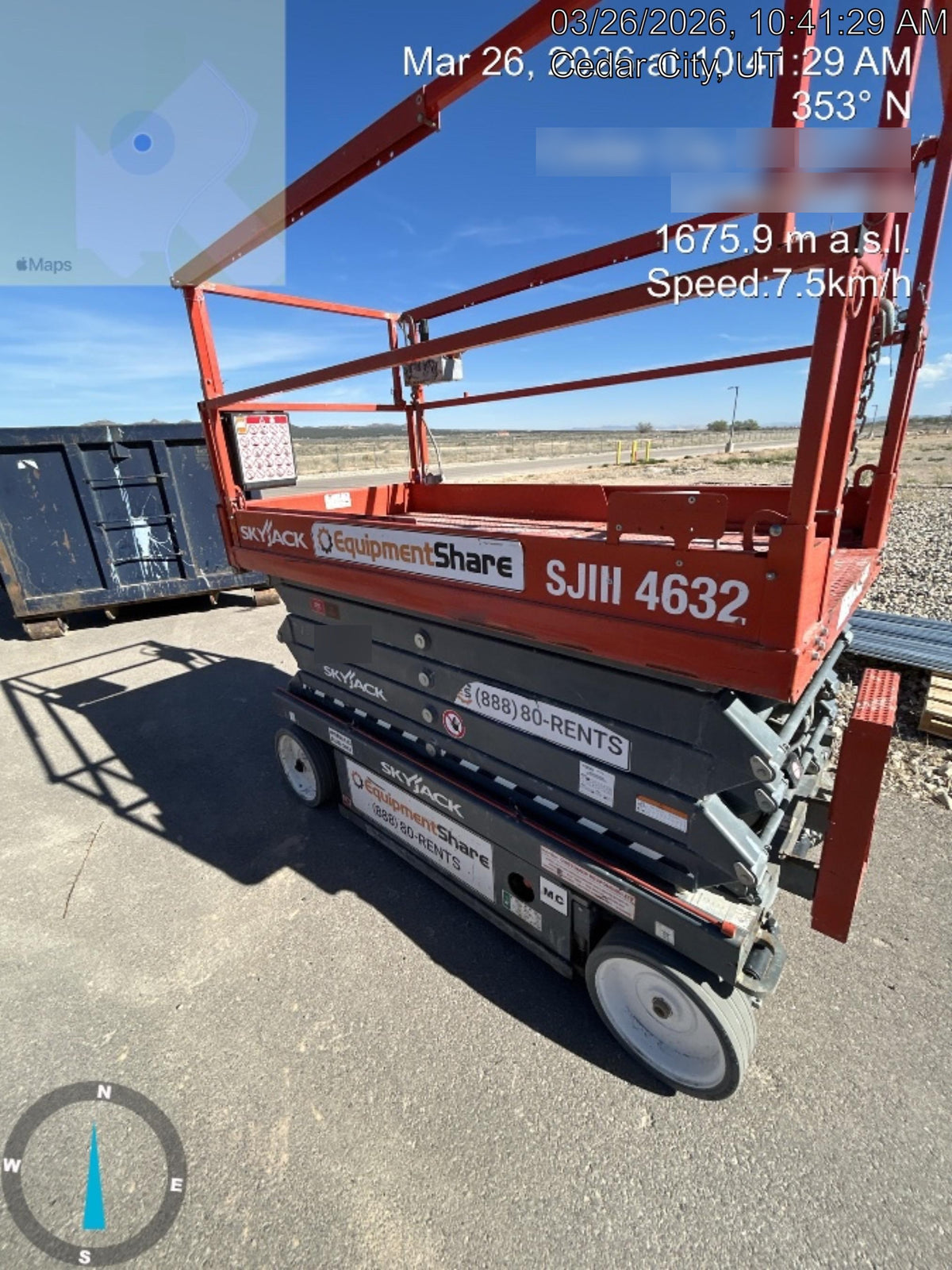2018 SKYJACK SJIII-4632