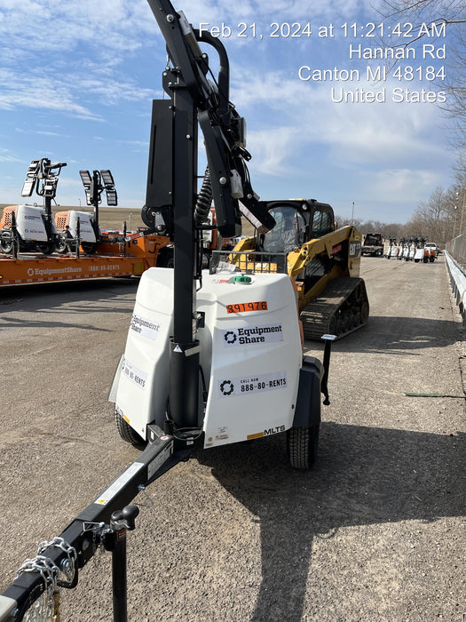 2024 Generac MLT2 Diesel, Flex Switch 120V Input, Powerzone Controller, 
(4) 320W LED Lights, 4kW Generator, 39.9 Gal Fuel Tank, 2" Ball, T3