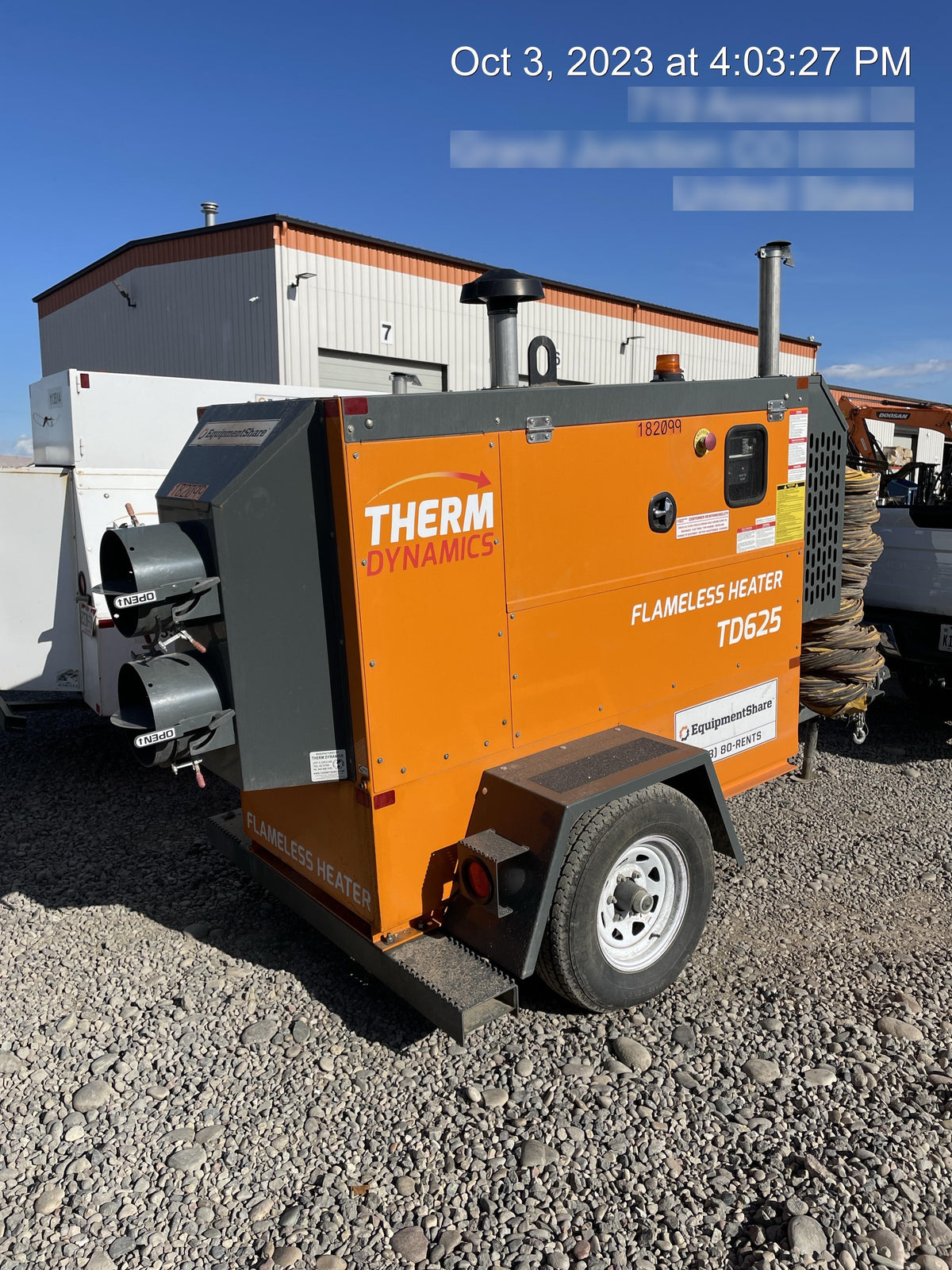 2021 THERM DYNAMICS TD625