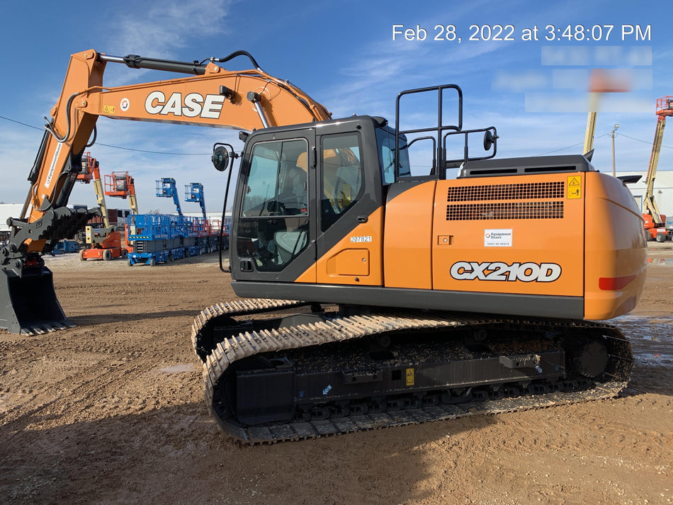 2022 CASE CX210D