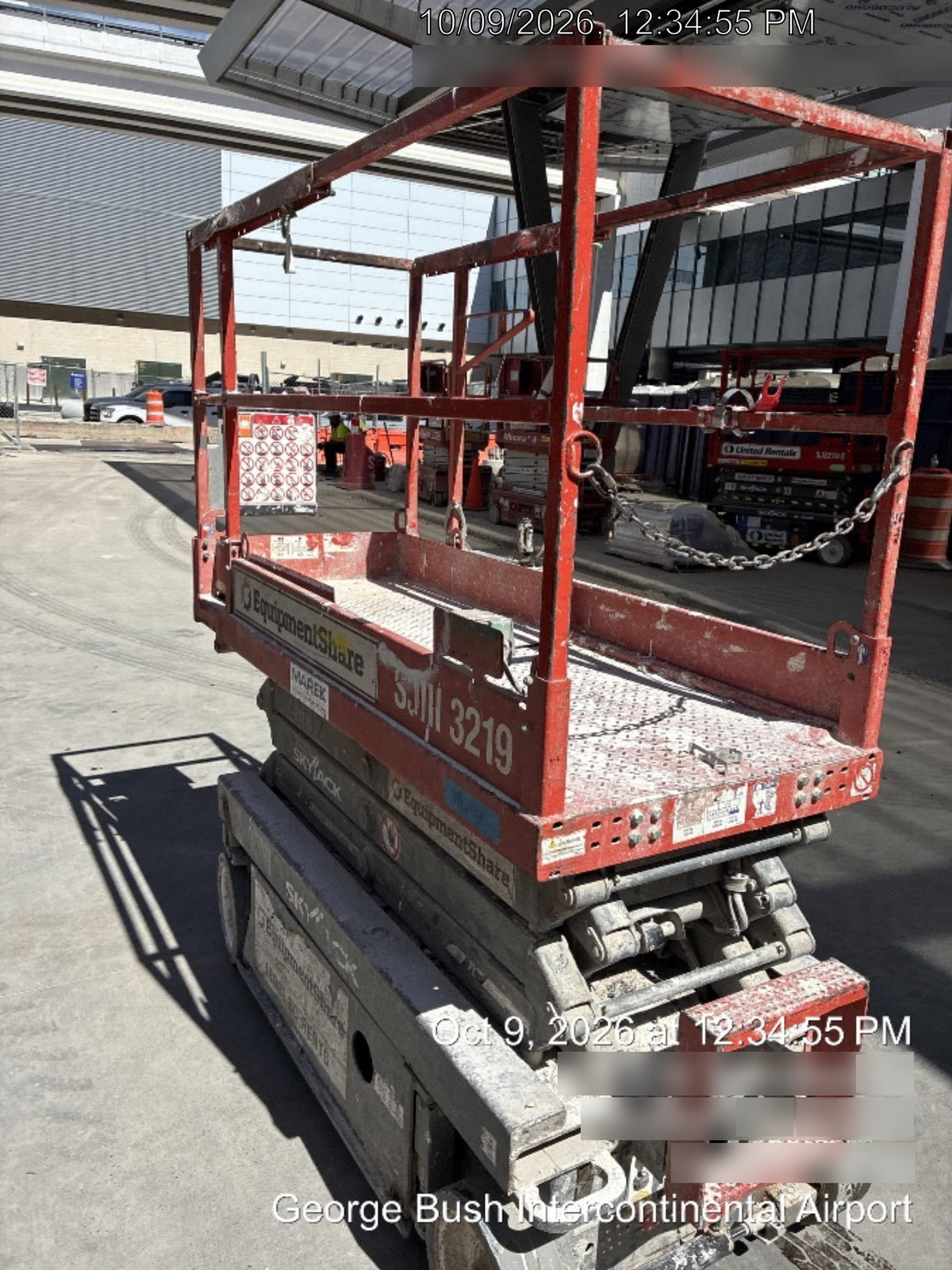 2019 Skyjack SJIII-3219 Standard Options