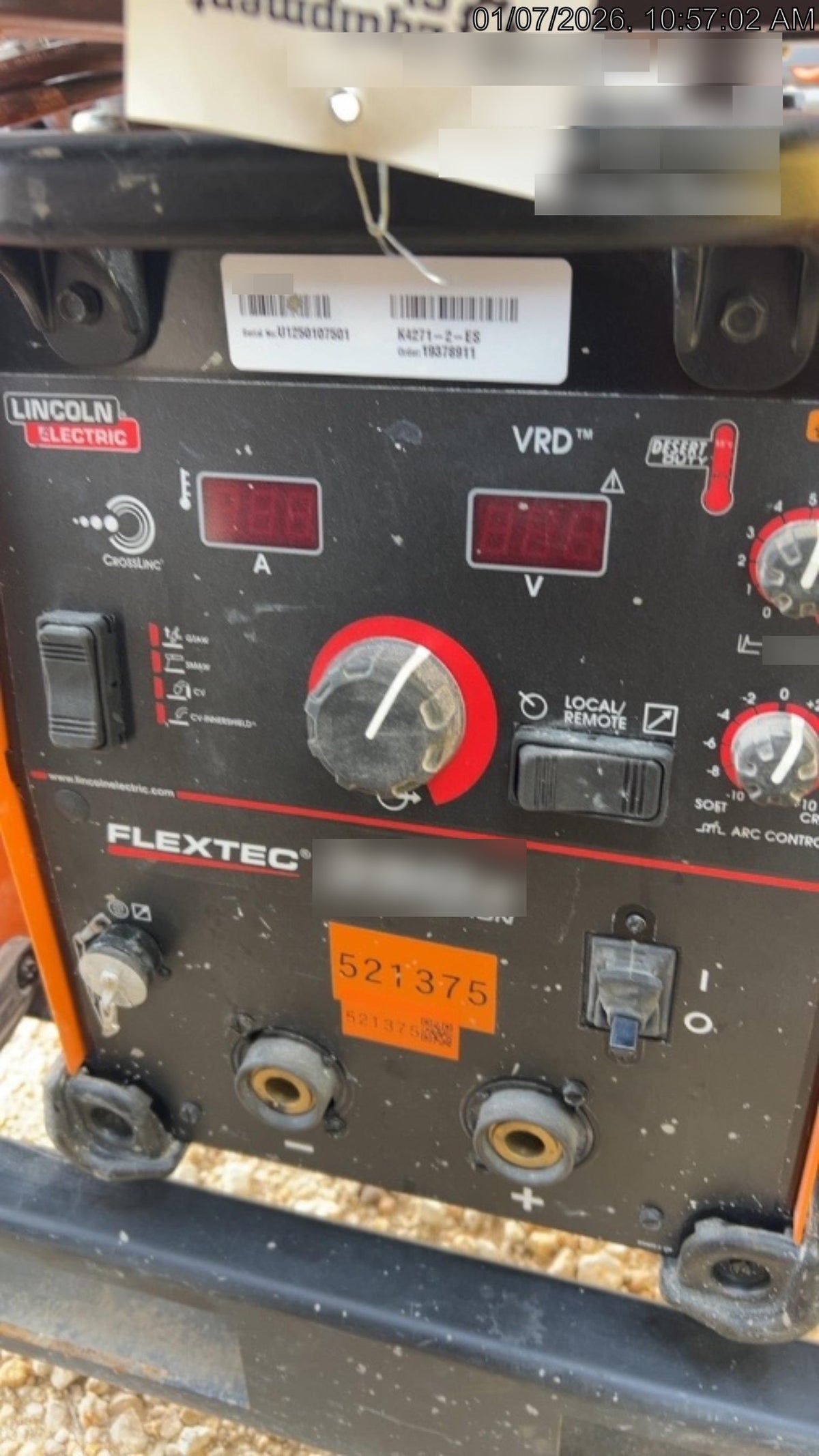 2025 LINCOLN ELECTRIC FLEXTEC 350X