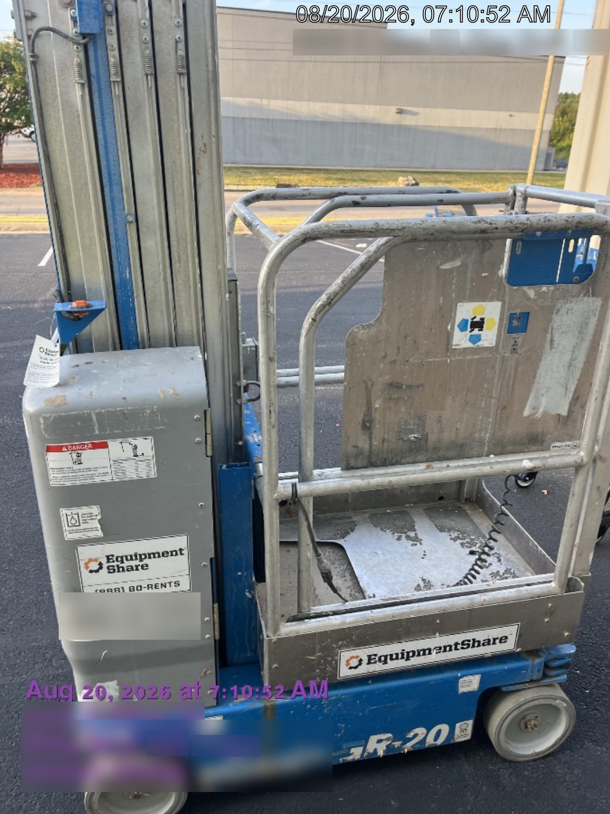 2019 GENIE GR-20