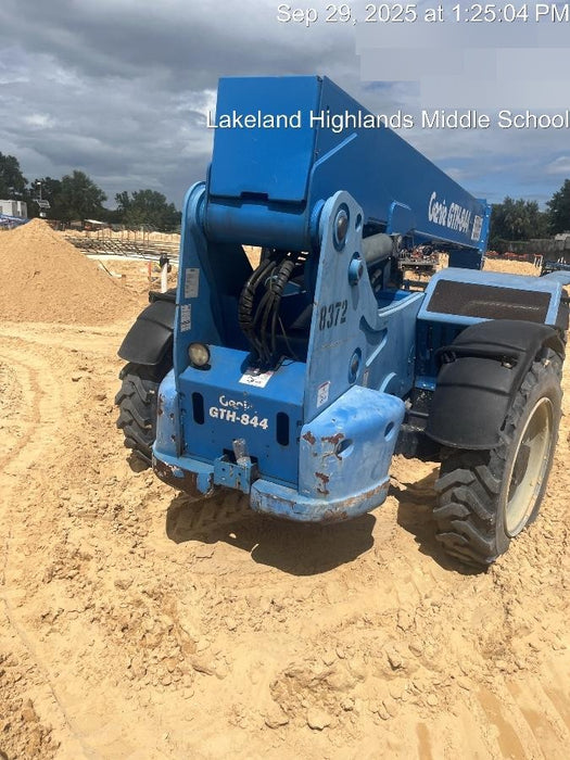 2018 Genie GTH-844 Genie GTH-844D w/Open ROPS, FF Tires, Work Light/Beacon, 60" Carriage and Forks