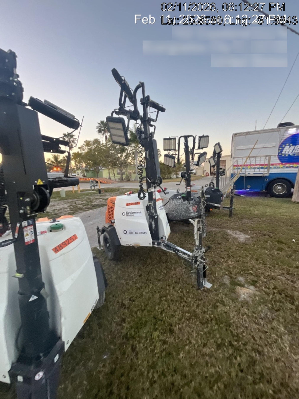 2023 Generac MLT2 Diesel, Flex Switch 120V Input, Powerzone Controller, 
(4) 320W LED Lights, 4kW Generator, 39.9 Gal Fuel Tank, 2" Ball, T3
