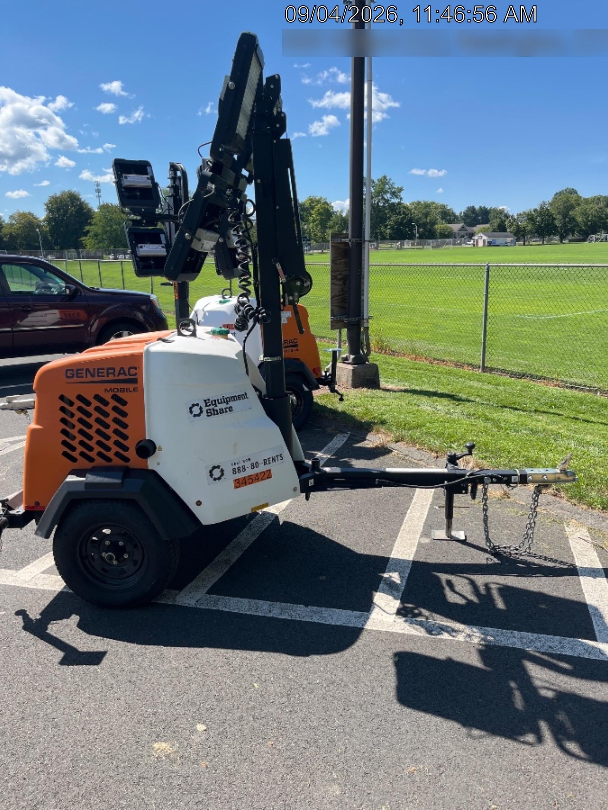 2023 Generac MLT2 Diesel, Flex Switch 120V Input, Powerzone Controller, (4) 320W LED Lights, 4kW Generator, 39.9 Gal Fuel Tank, 2" Ball, T3
