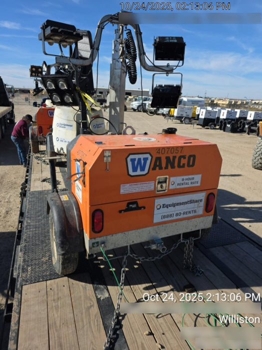2024 Wanco WLTT-4MM4K Diesel, Deep Sea Controller, Shore Power Plug, Auto Start, (4) 350W LED Floodlights, 4kW Generator, 60 Gal Fuel Tank, 2" Ball, T3