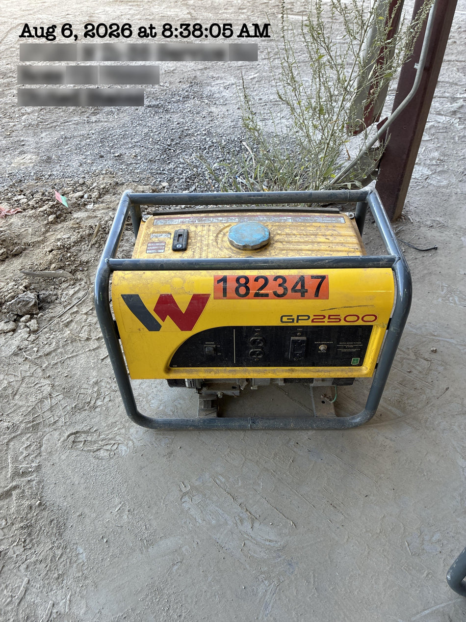 2021 WACKER NEUSON GP2500A