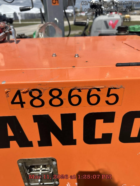 2025 Wanco WLTT-4MM4K Diesel, Mitsubishi L2E, 9.0HP @1800 rpm, Deep Sea Controller, Shore Power Plug, Auto Start, (4) 350W LED Floodlights, 4kW Generator, 60 Gal Fuel Tank, 2" Ball, T3