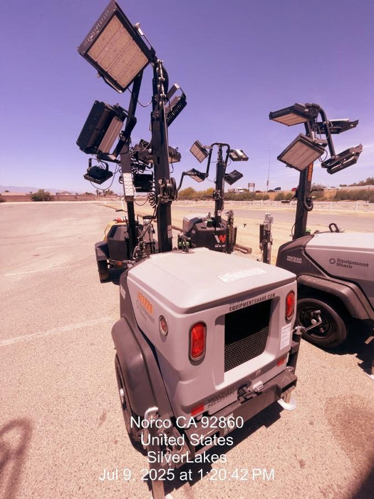 2024 Wacker Neuson LTT4 Diesel, Kohler KDW702, Deep Sea Controller, Auto Start, LED 320W, Bypass Outlet, T3