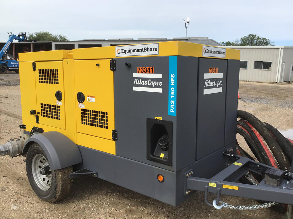 2020 ATLAS COPCO PAS 150 HF CS Enclosed