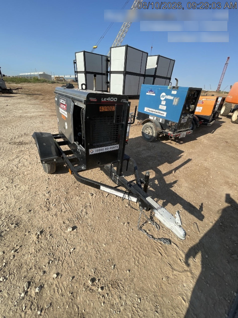 2024 Lincoln Electric LE400 Kubota V1505, Trlr, Cable Rack, Light Kit, ES Decals, T3