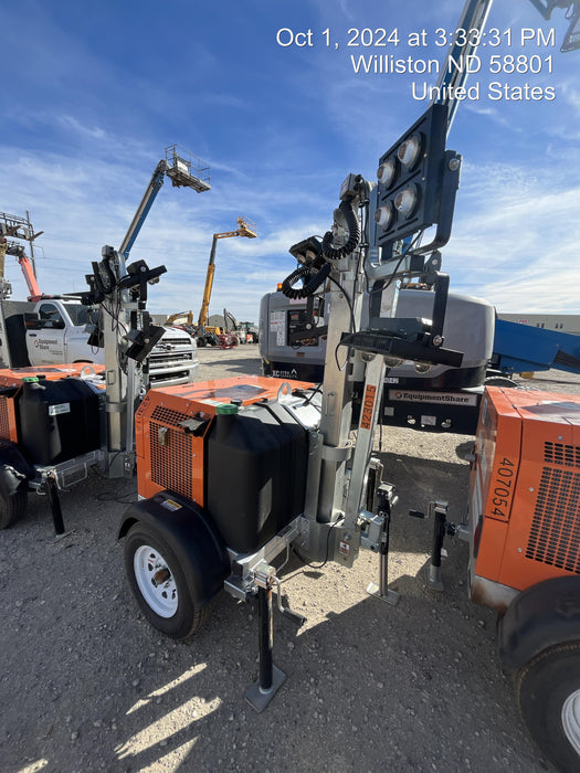 2024 Wanco WLTT-4MM4K Diesel, Deep Sea Controller, Shore Power Plug, Auto Start, (4) 350W LED Floodlights, 4kW Generator, 60 Gal Fuel Tank, 2" Ball, T3