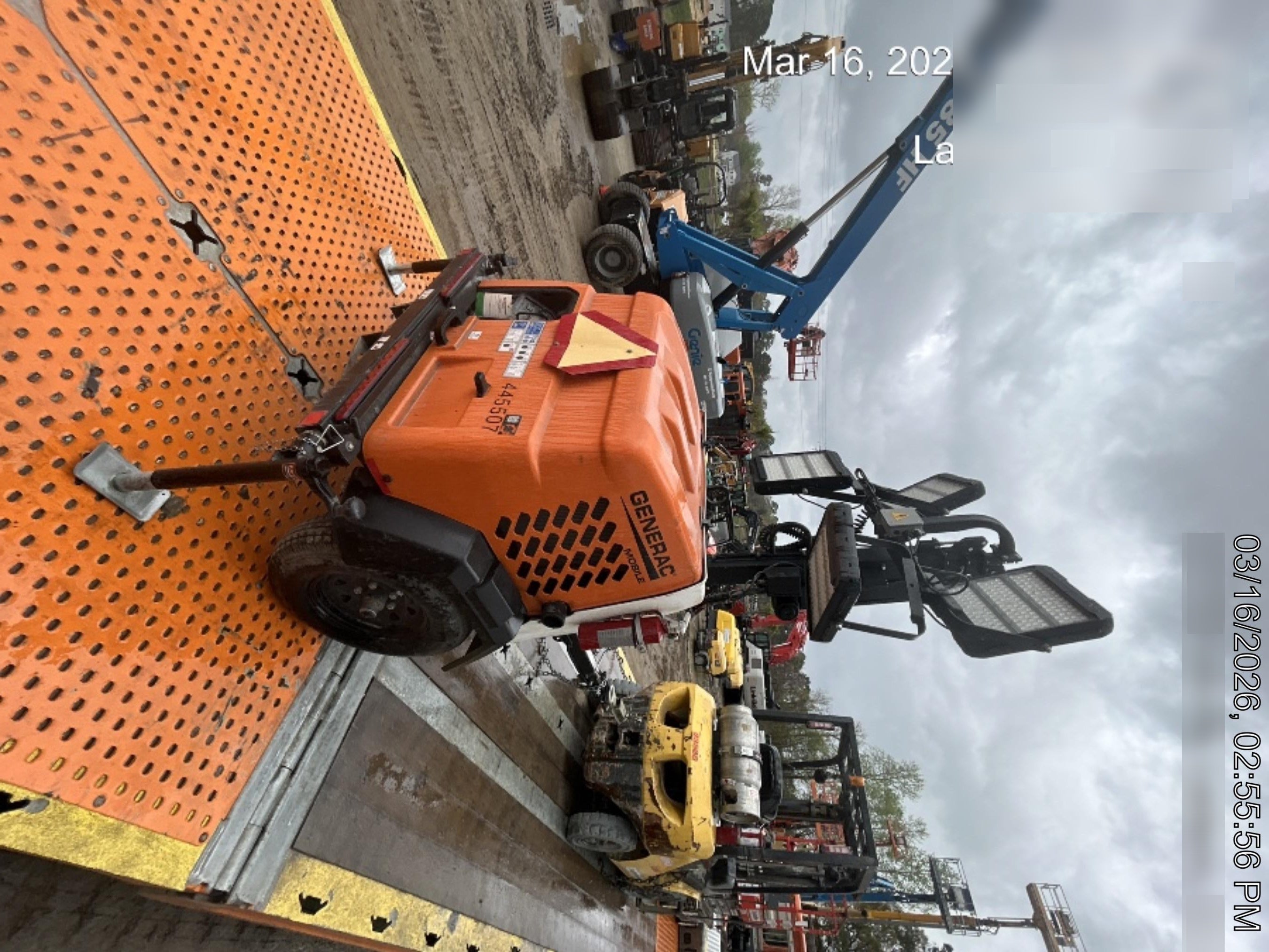2024 Generac MLT6SKDS-STD4 ELEC WINCH Diesel, Electric Winch Mast, Powerzone Controller, (4) 320W LED Lights, 4kW Generator, 39.9 Gal Fuel Tank, 2" pintle, T3