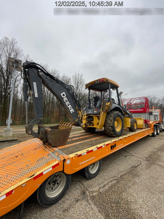 2020 John Deere 310LEP Canopy, 4WD, Standard Stick, Pilot Controls, 2 Way Hydraulics, TAG Manual QC