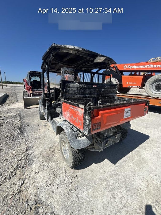2021 Kubota RTV-X1140W-H Plastic Canopy, Windshield Acrylic Clear, LED Strobe Light, Wire Harness Kit, Back up Alarm