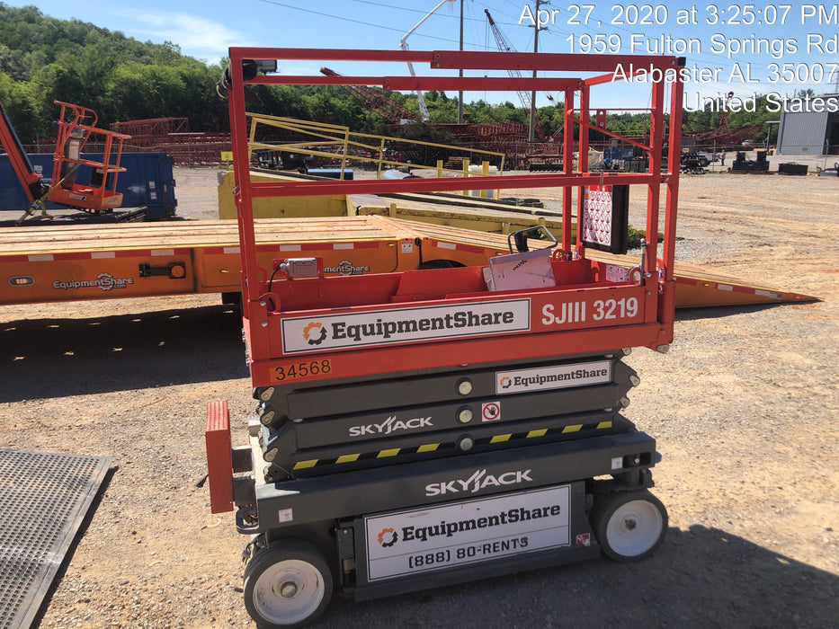 2019 Skyjack SJIII-3219 Standard w/Trojan Batteries