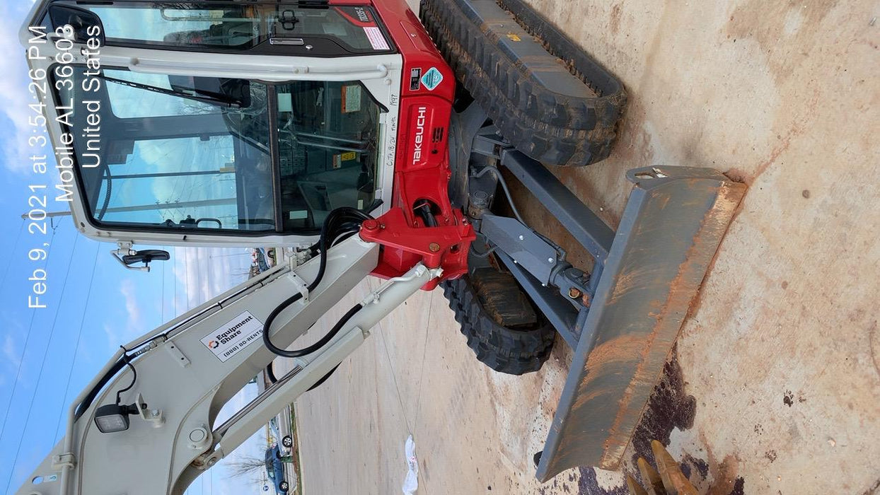 2020 Takeuchi TB-235-2CR Cab/Heat/Air, Rubber Tracks, Manual TAG QC