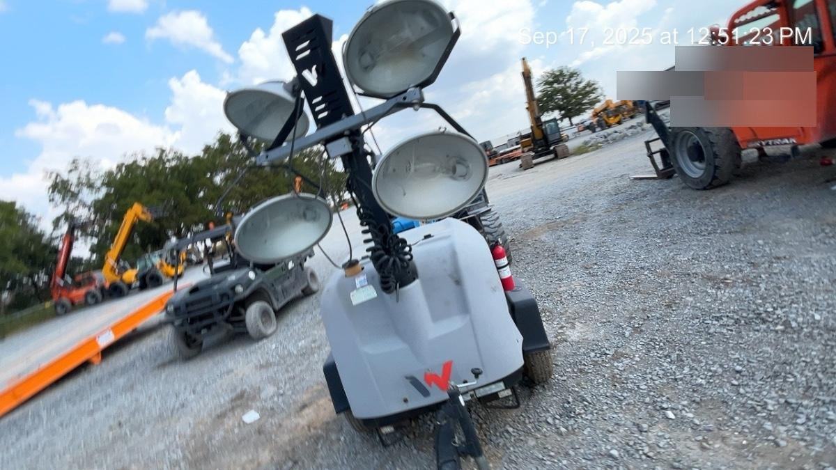 2019 Wacker Neuson LTV6L-MH Wacker Neuson LTV6L Mobile Light Tower w/Fuel Level Sensor Installed