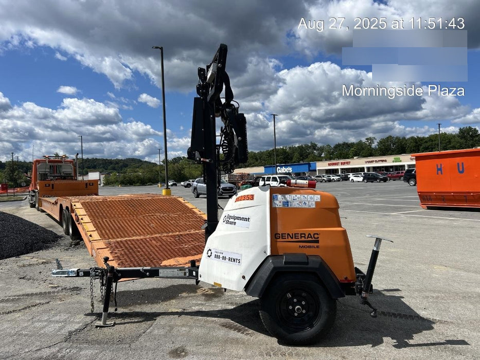 2023 Generac MLT2 Diesel, Flex Switch 120V Input, Powerzone Controller, 
(4) 320W LED Lights, 4kW Generator, 39.9 Gal Fuel Tank, 2" Ball, T3