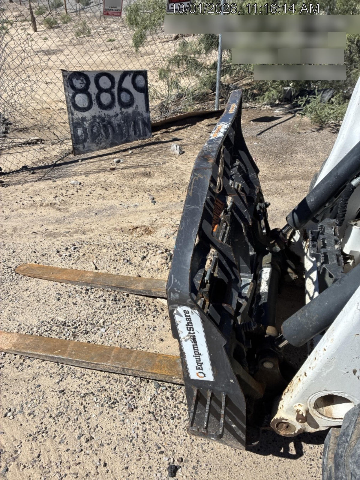 2021 PALADIN 48" Pallet Forks - Paladin