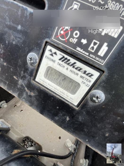 2023 Multiquip MVH158 Honda GX200, 17" Plate, Gas