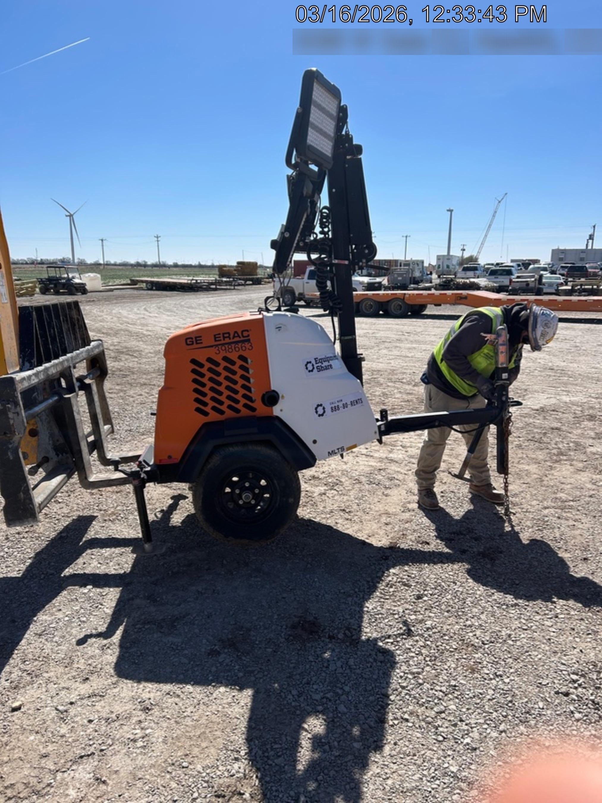 2024 Generac MLT2 Diesel, Flex Switch 120V Input, Powerzone Controller, 
(4) 320W LED Lights, 4kW Generator, 39.9 Gal Fuel Tank, 2" Ball, T3