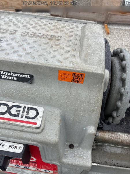 2021 RIDGID 535