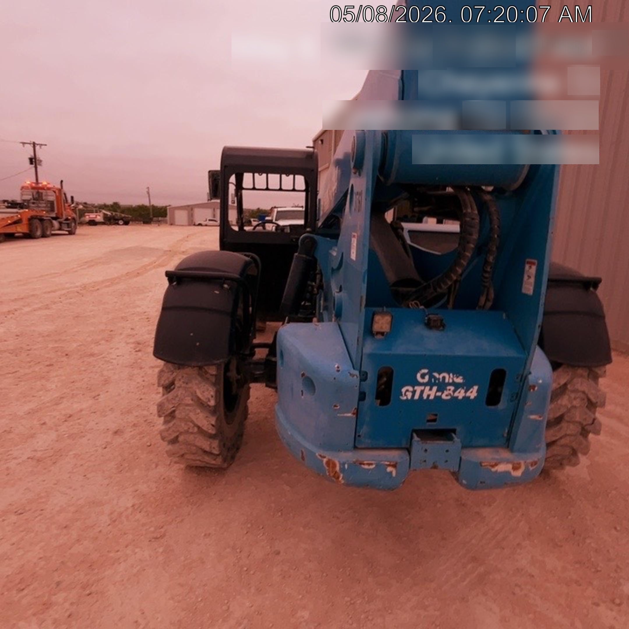 2017 Genie GTH-844 Genie GTH 844, Solid Tires, 60" carriage, Open ROPS