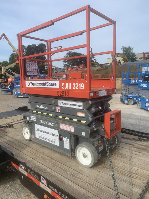 2019 Skyjack SJIII-3219 Standard Options, Trojan Batteries