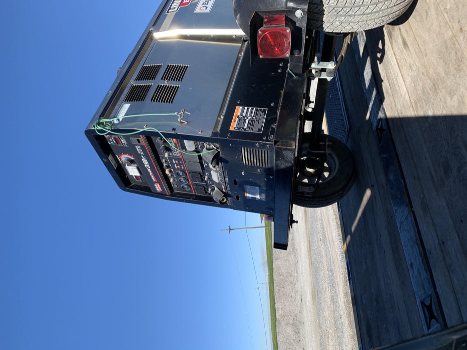 2019 Lincoln Electric Vantage 322 Ready-Pak 3, Two Wheel Trailer, Fender and Light Kit, Cable Rack