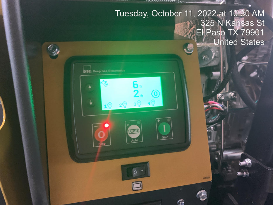 2022 Allmand NLV3GR (4) LED Light Fixture 350W, 23' Vertical Mast, 3kW Prime, Towable, ES Decals, T3