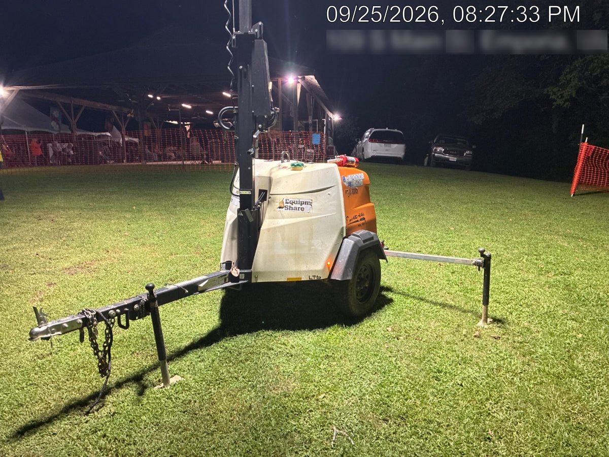 2023 Generac MLT2 Diesel, Flex Switch 120V Input, Powerzone Controller, 
(4) 320W LED Lights, 4kW Generator, 39.9 Gal Fuel Tank, 2" Ball, T3
