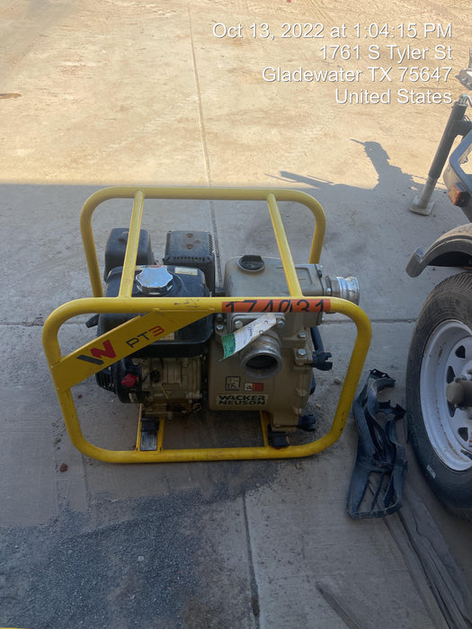 2021 WACKER NEUSON PT3A