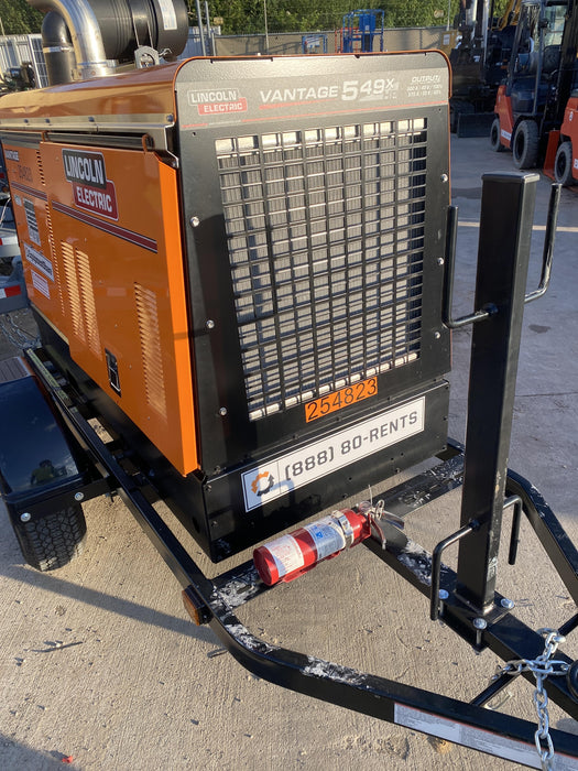 2022 Lincoln Electric Vantage 549X Crosslink Technology, Trailer Mounted, ES Decals, T3