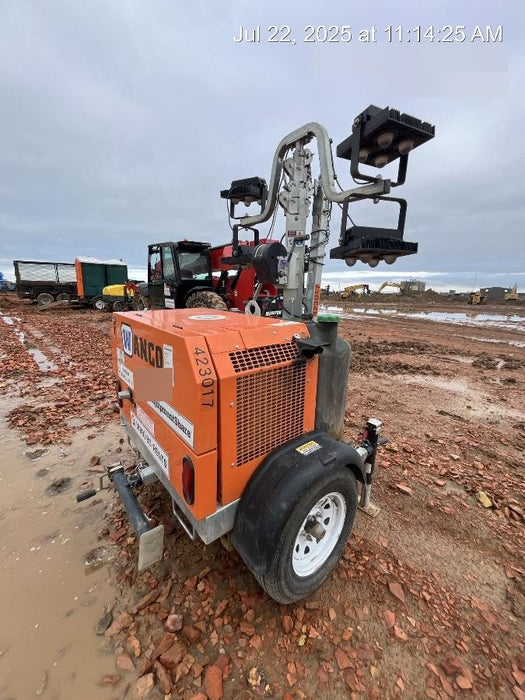 2024 Wanco WLTT-4MM4K Diesel, Deep Sea Controller, Shore Power Plug, Auto Start, (4) 350W LED Floodlights, 4kW Generator, 60 Gal Fuel Tank, 2" Ball, T3