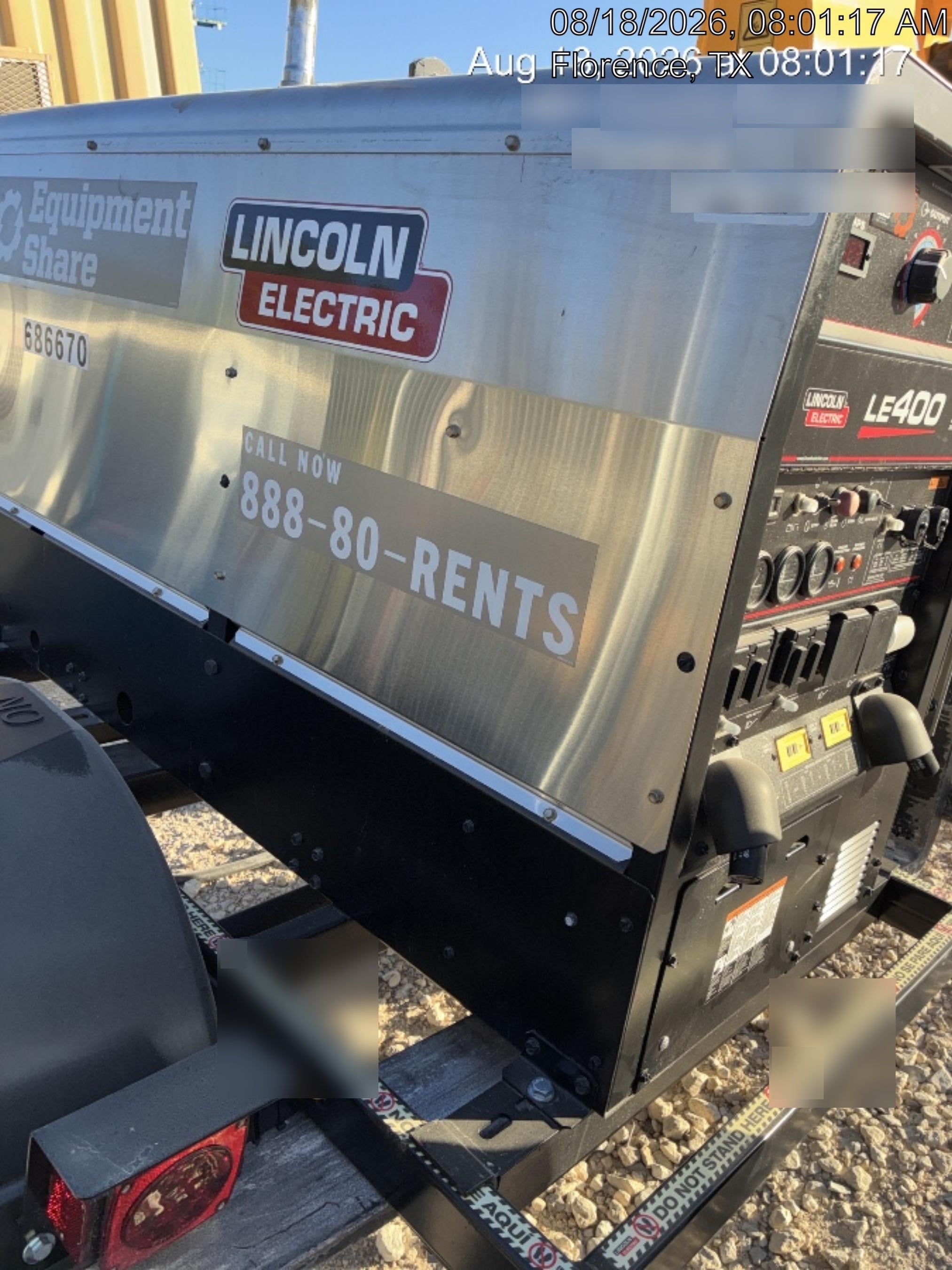 2026 LINCOLN ELECTRIC LE400
