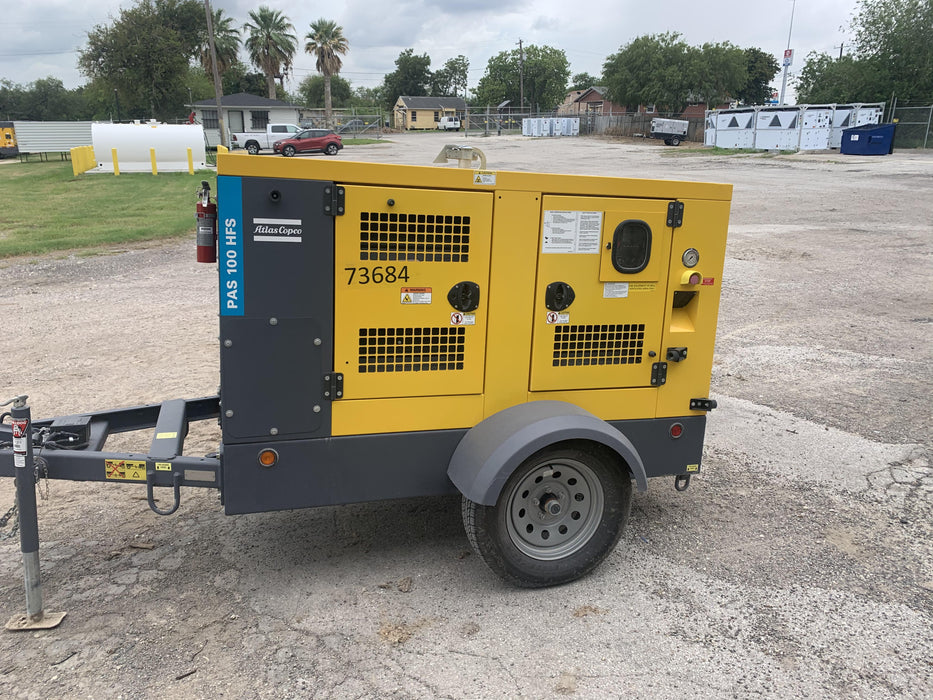 2020 ATLAS COPCO PAS 100 HF CS Enclosed