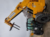2019 JCB 510-56 Enclosed Cab, 74 HP, Solid Tires, Worklights, Beacon, Aux Hydraulics, Lifting Eye w/66" Carriage/60" Forks