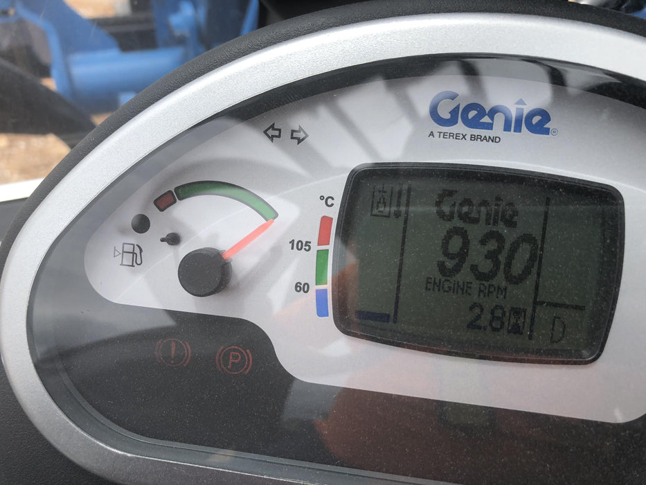 2020 Genie GTH-5519 Cab/Heat/Air, Solid Tires, Work Lights, Beacon, Aux Hydraulics, Back up Alarm