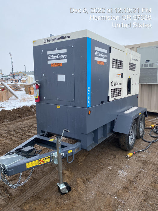 2022 ATLAS COPCO QAS 125